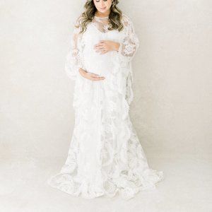 BHLDN Whispers & Echoes Zazie Cape One Size